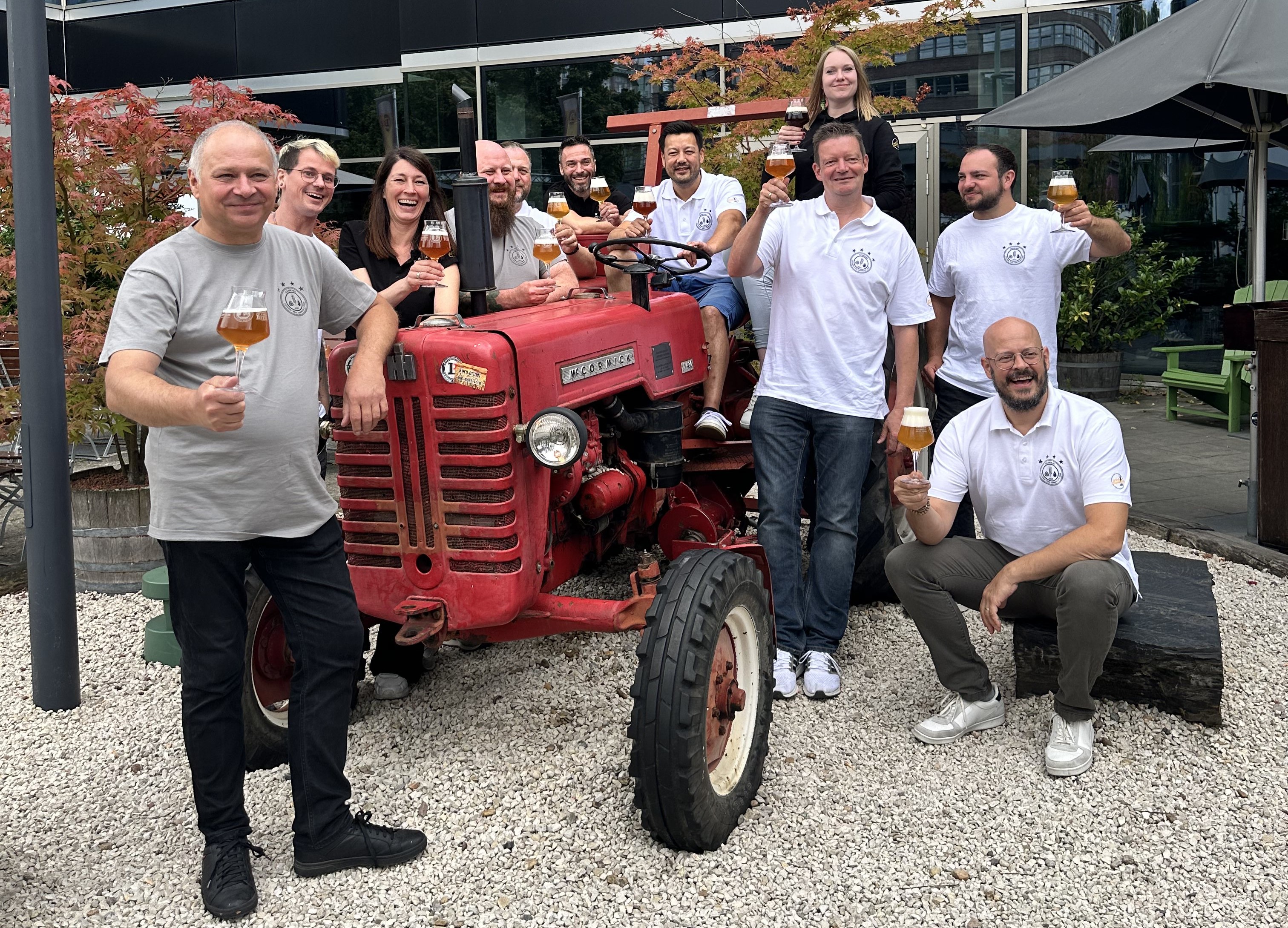 Team Germany für die Weltmeisterschaft der Biersommeliers